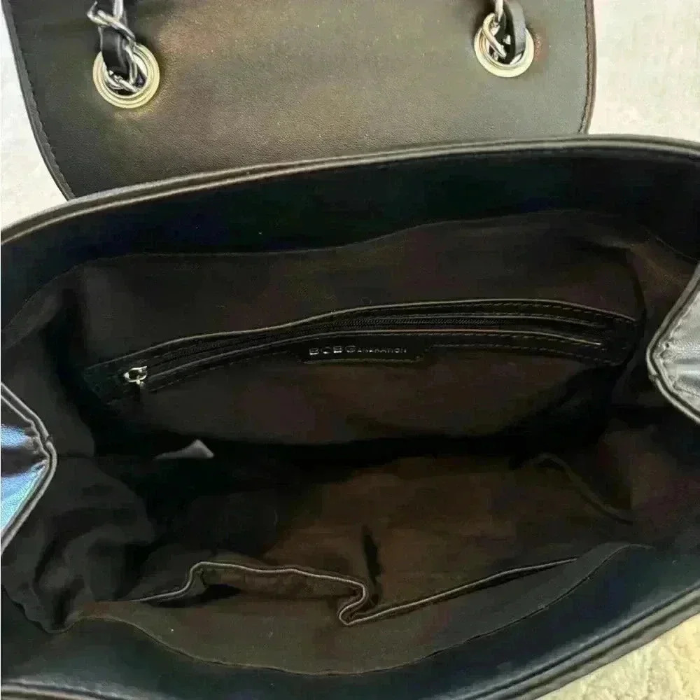 Bcbgeneration Black Backpack Purse - image 5